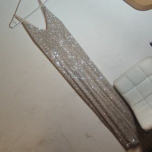 Aakaa Super sexy sequin pants suit Large